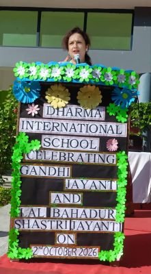 Dharma International School Celebrates Gandhi & Shastri Jayanti -