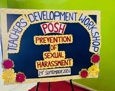 Event - TEACHERS' DEVELOPMENT WORKSHOP ON POSH -