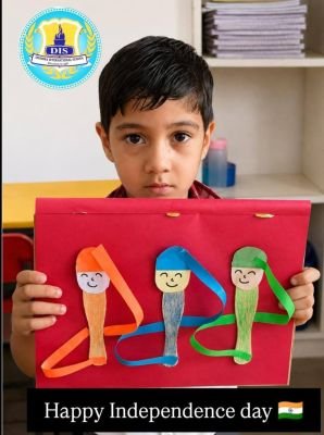 Tricolour Ice Cream Sticks Army Man Craft Celebrated Independence Day